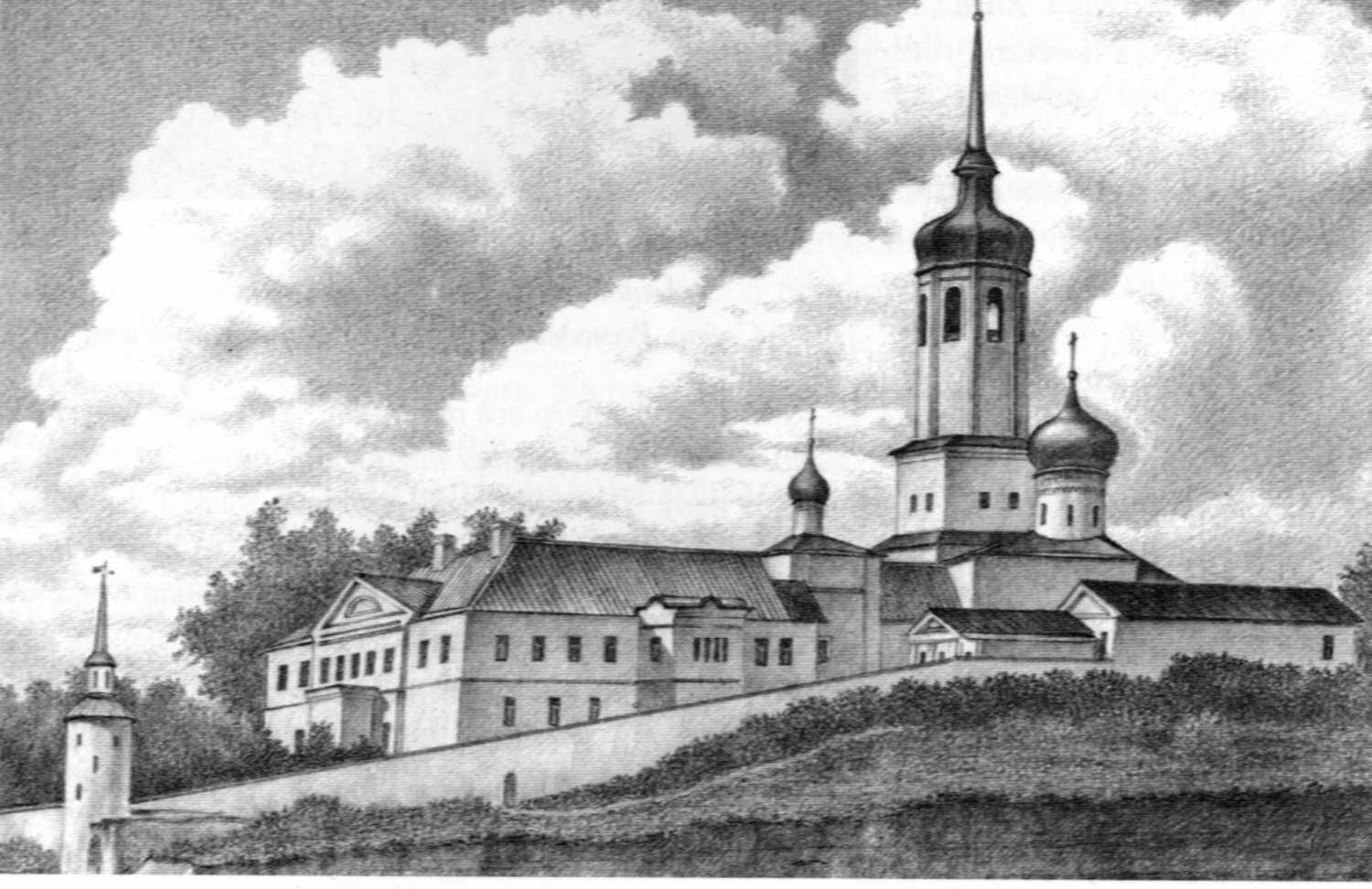 Колокольня Снетогорского монастыря